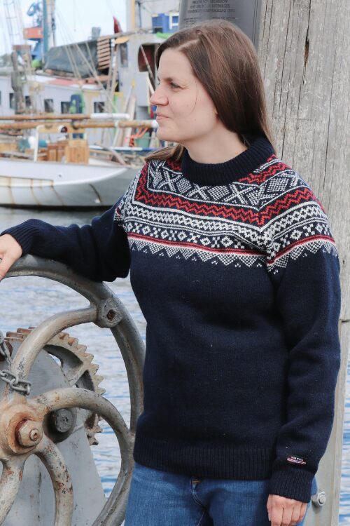 Norweger Pullover "Setedal" Damen 100% Schurwolle