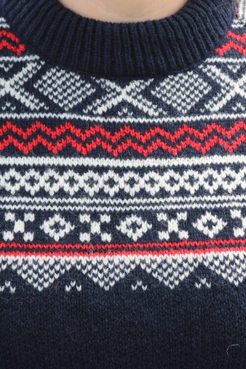 Norweger Pullover "Setedal" Damen 100% Schurwolle