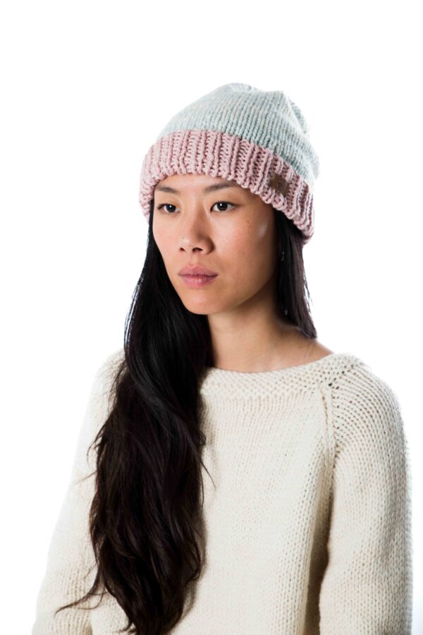 Skandinavische Merinowolle-Mütze "Astra"