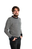 Skandinavischer Merinowolle-Pullover "Bjørn" MIDNIGHT BLUE