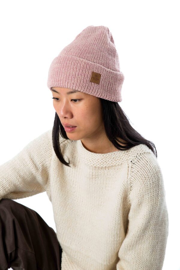 Skandinavische Merinowolle-Mütze "C"