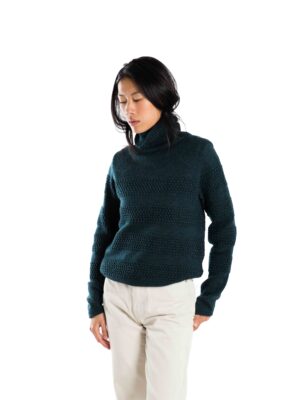 Christianshavn high neck indigo