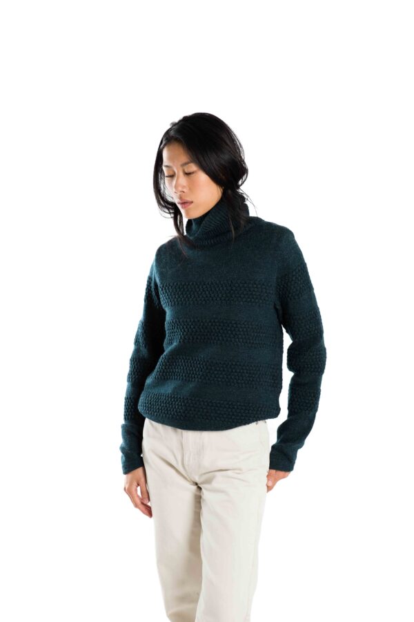 Merinowolle-Pullover Perlstrick "Christianshavn"