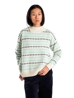 ITEM1164 B GUNHILD SWEATER R.N. T BLUE