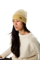 Skandinavische Wollstrickmütze  "Liv" aus Merinowolle