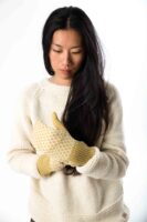 Skandinavische Wollhandschuhe "Liv" aus Merinowolle