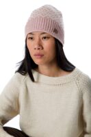 Skandinavische Strickmütze "Tinka" mit Norweger-Muster aus Merinowolle