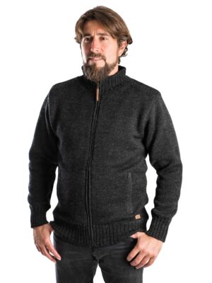 Klassiche skandinavische Strickjacke "DAI" für Herren