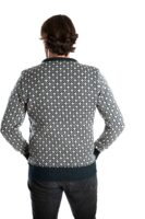 Skandinavischer Merinowolle-Pullover "Bjørn" MIDNIGHT BLUE