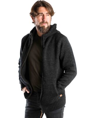Skandinavische Hoodie-Strickjacke "DAI"