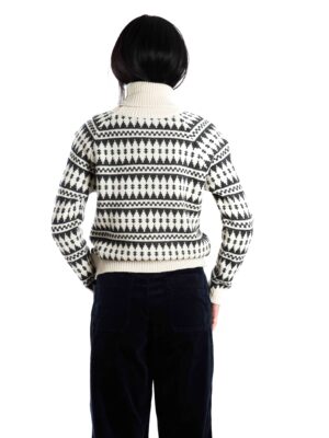 ITEM1162 C GUNHILD SWEATER H.N. COAL