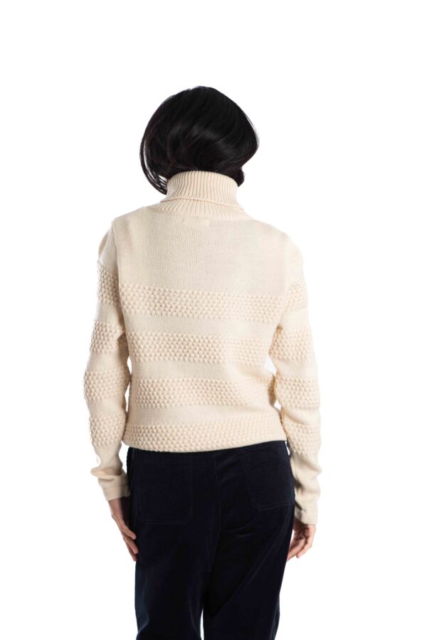 Merinowolle-Pullover Perlstrick "Christianshavn"