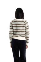 Skandinavischer Merinowolle Cardigan "Hazel" BLAU