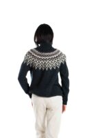Merinowolle Norwegermuster Pullover "Che Che" Handgestrickt