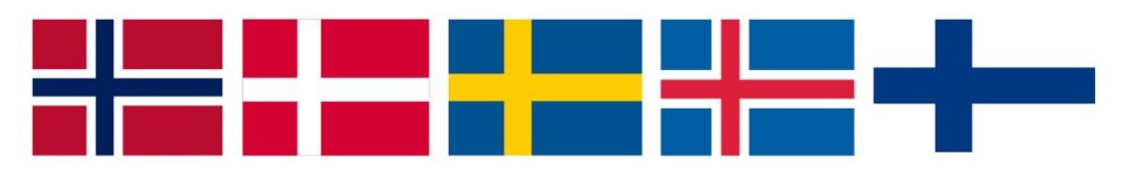 Skandinavische Flaggen(1)