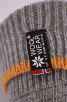 Skandinavische Wollsocken Schneeflockenmuster 70% Lammwolle
