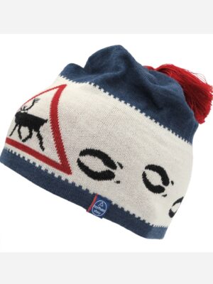 1710-Rentier Merinwolle Mütze-Seite